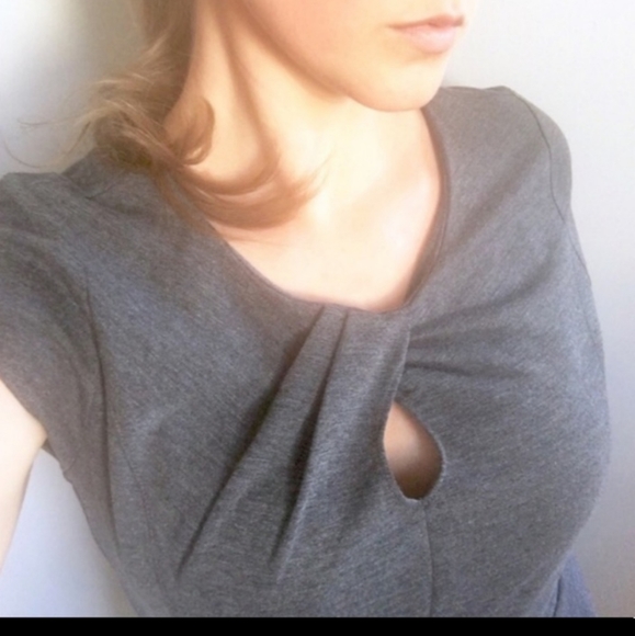 Banana Republic Twist Keyhole Dress Size 12 - Picture 1 of 7